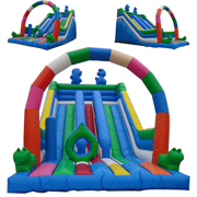 used inflatable slides